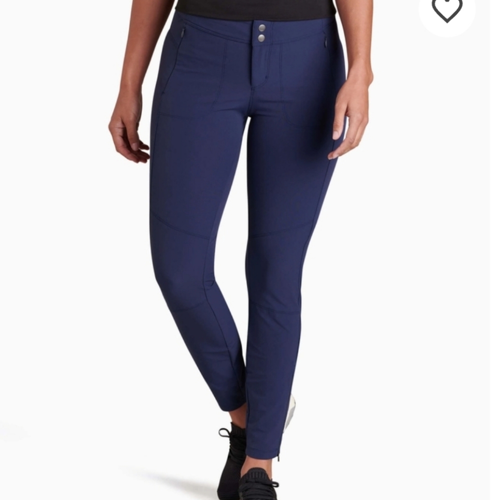 Kuhl 12 Indigo Navy Transcendr® Skinny Hiking Pants